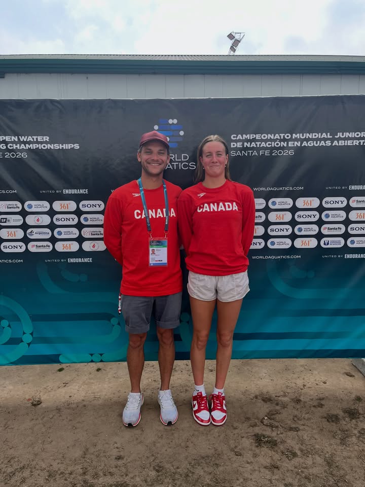 Direction les Championnats du monde junior en eau libre!