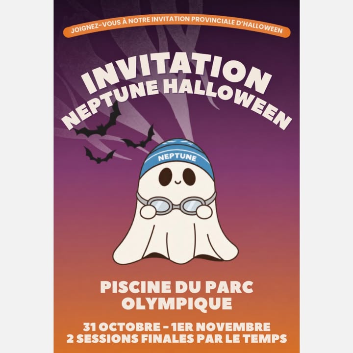 INVITATION NEPTUNE HALLOWEEN